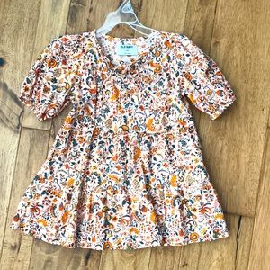 Floral cotton dress. Old Navy.